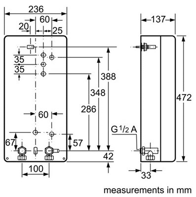 Siemens protočni bojler DH 24100 - dodatni pogled