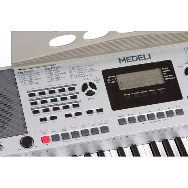 Klavijatura Medeli MD200 - dodatni pogled