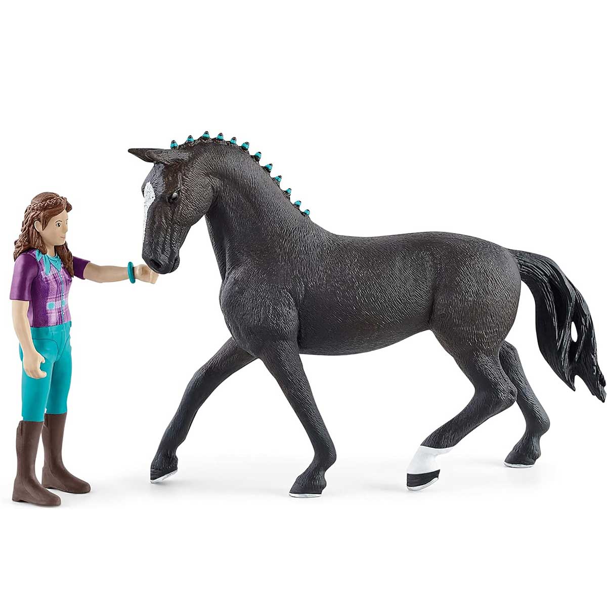 Schleich® Horse Club figure Konj sa jahačem - Lisa and Storm 42541 - dodatni pogled