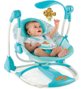 Ljuljaška za bebe KidsII DisneyBaby Finding Nemo - dodatni pogled
