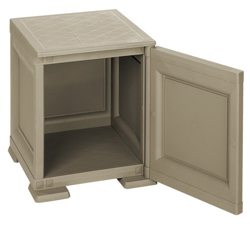 PVC Noćni Ormarić Colonnina Sivi 8085562908 - dodatni pogled