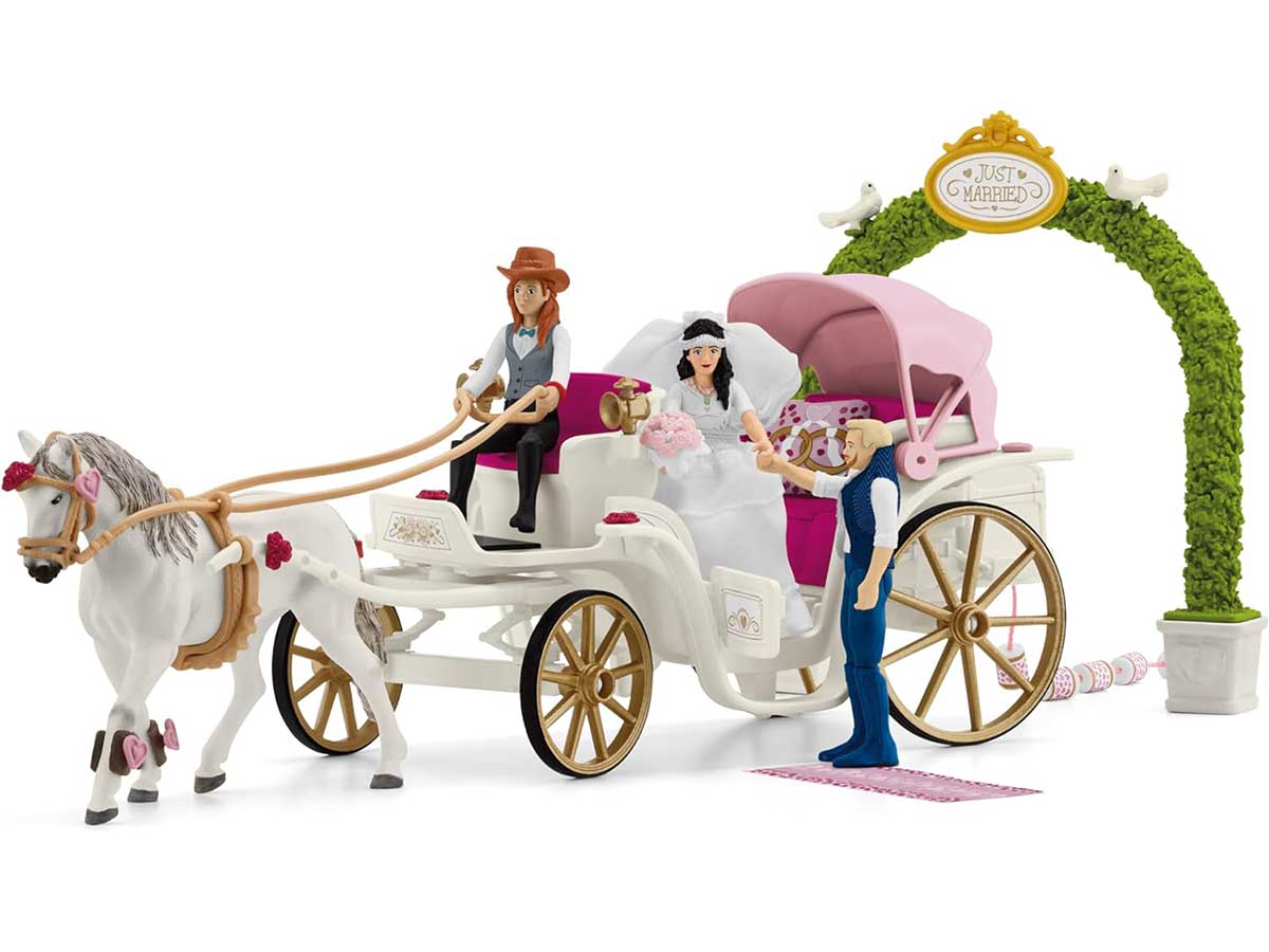 Schleich® Horse Club figure Svadbena kočija 42641 - dodatni pogled