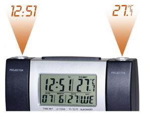 Sat sa duplim projektorom HCP20 - dodatni pogled