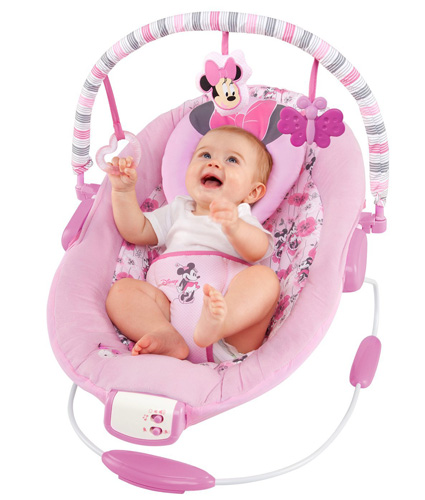 DisneyBaby by Bright Starts Ležaljka sa muzikom i vibracijom Disney Minnie - dodatni pogled