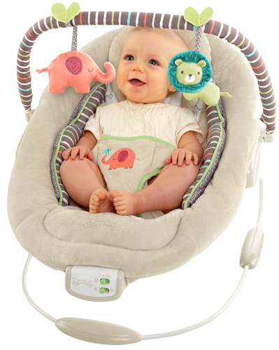 Comfort n Harmony by Bright Starts Ležaljka za bebu sa melodijama i vibracijom Cozy Kingdom - dodatni pogled