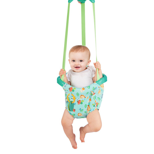 Bright Starts Bebi ljuljaška - džamper za vrata Razigrani drugari - dodatni pogled