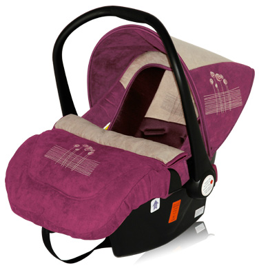 Bertoni Autosedište za decu Lifesaver Violet Pink Flowers 10070301326 - dodatni pogled