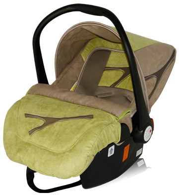 Bertoni Autosedište za decu Lifesaver Caramel&Green 10070301327 - dodatni pogled