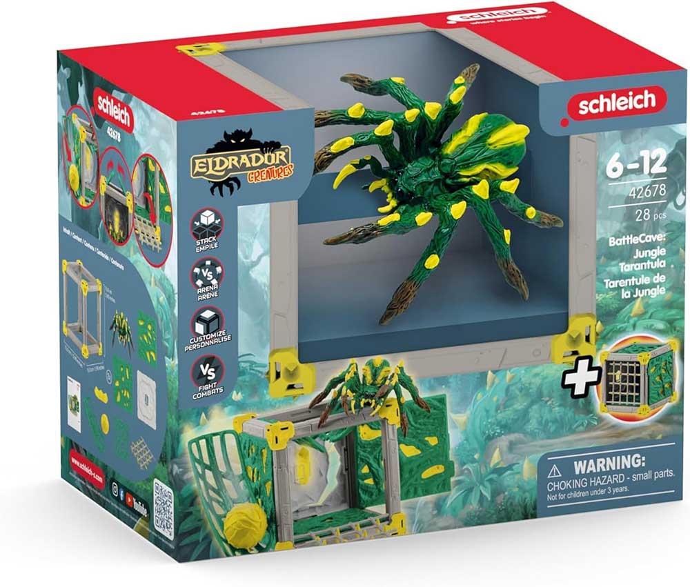 Schleich® Eldrador figurice Borbeni kavez i Jungle tarantula 42678 - dodatni pogled