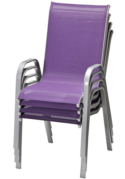 Baštenska garnitura Stellio ljubičasta - dodatni pogled