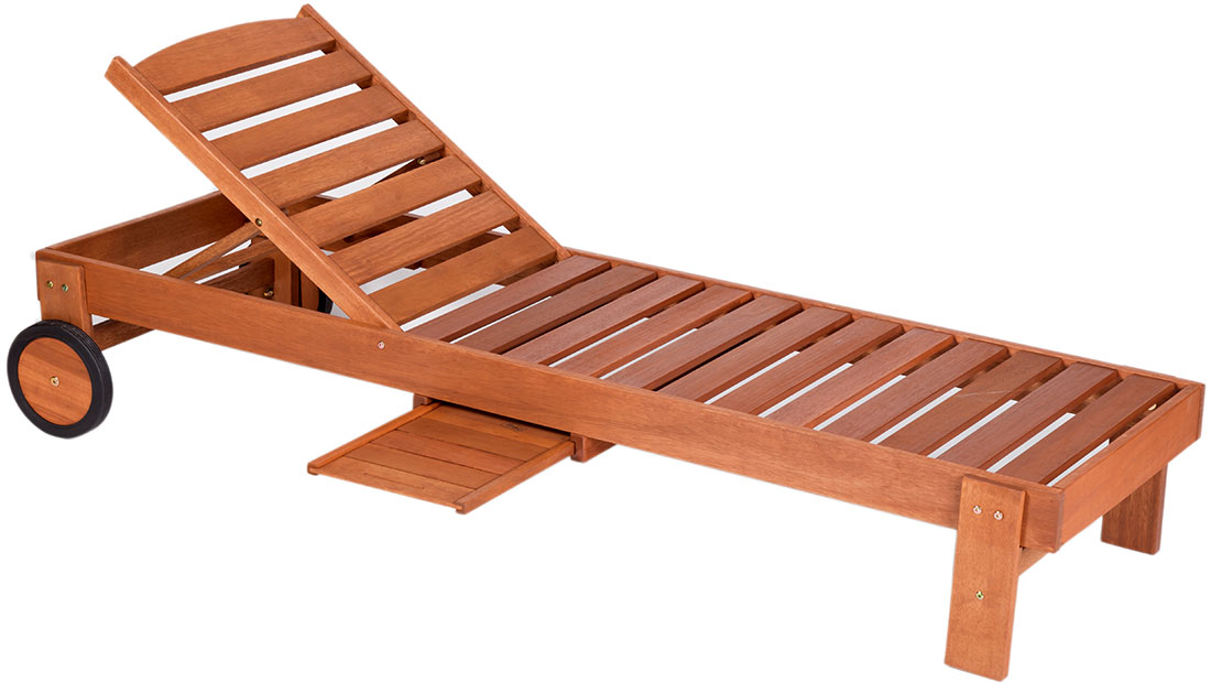 Ležaljka od Drveta Sa Stočićem i točkovima - Hamburg - dodatni pogled