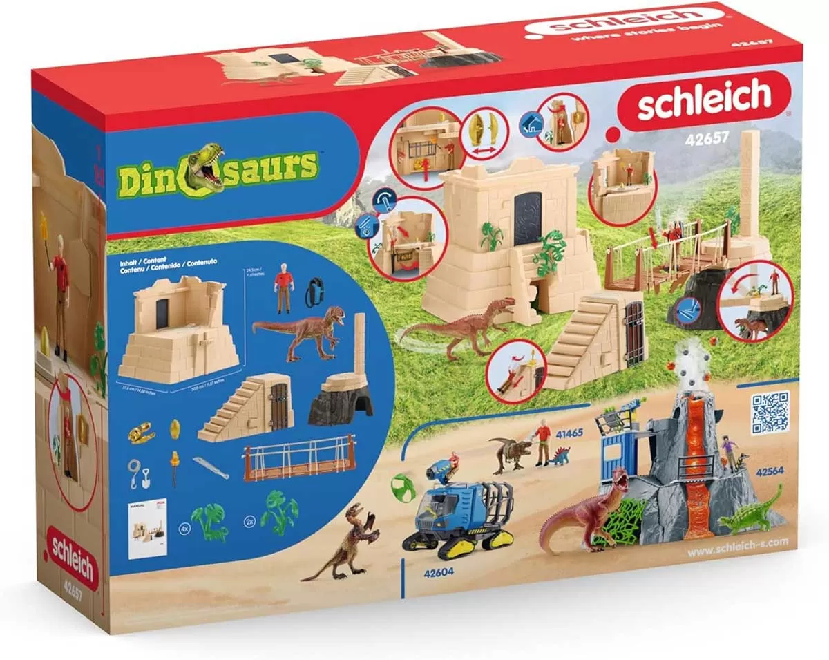 Schleich® figure Dinosaurusi - Osvajanje Hrama dinosaurusa 42657