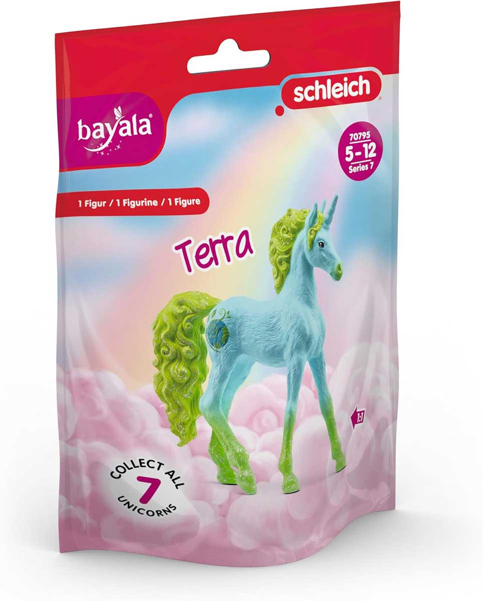 Schleich Bayala figure Jednorog Terra 70795 - dodatni pogled