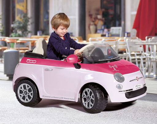 Peg Perego Kabriolet na akumulator sa daljinskim Fiat 500 pink IGED1164 P75061164 - dodatni pogled