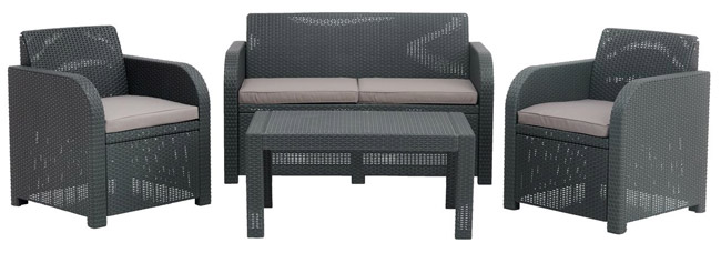 Baštenska garnitura Ower - dodatni pogled