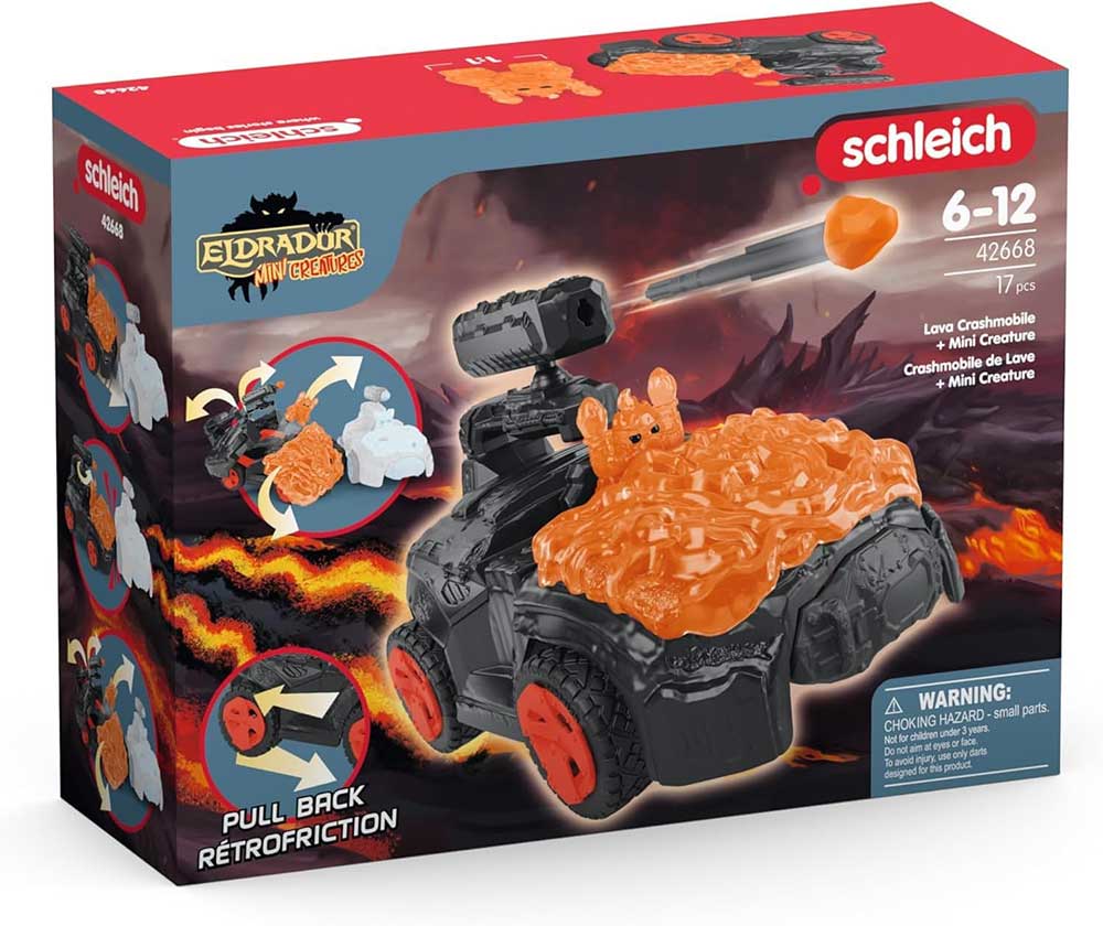 Schleich® Eldrador figurice - Crashmobile sa mini čudovištem Lava 42668 - dodatni pogled