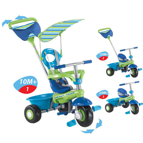 Smart Trike Dečji tricikl 3u1 Fresh BG 1460907 - dodatni pogled