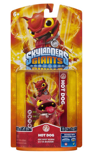 Skylanders G Single Character Pack Hot Dog 018187 - dodatni pogled