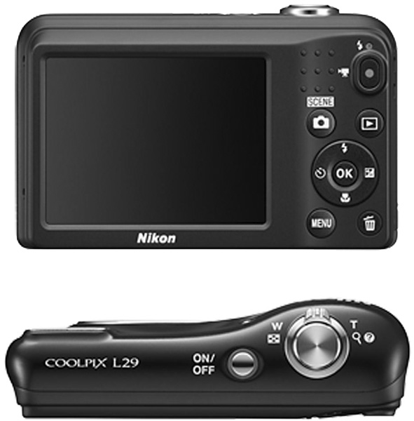 Nikon Digitalni Fotoaparat CoolPix L29 crna - dodatni pogled