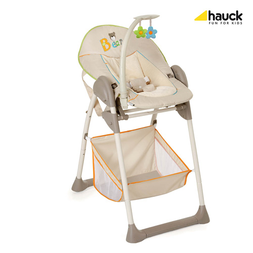 Hauck Visoka stolica za hranjenje bebe i ležaljka Sit N Relax Bear Beige 5300103 - dodatni pogled