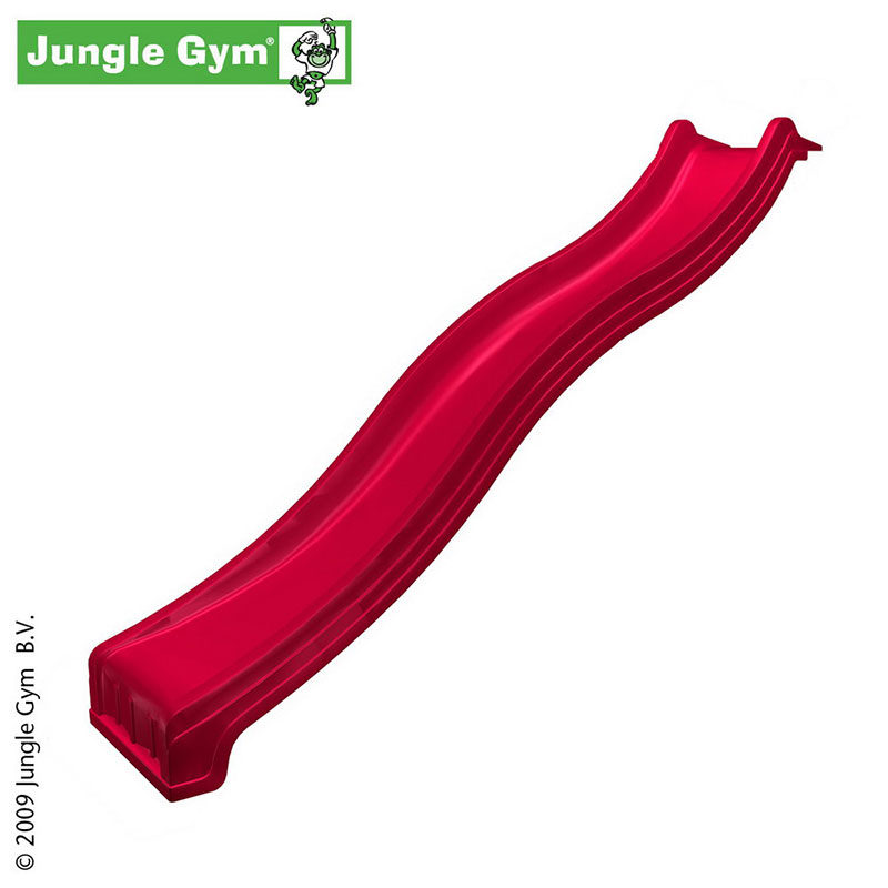 Tobogan Spust 300 cm Jungle Gym sa TUV Sertifikatom - Red - dodatni pogled