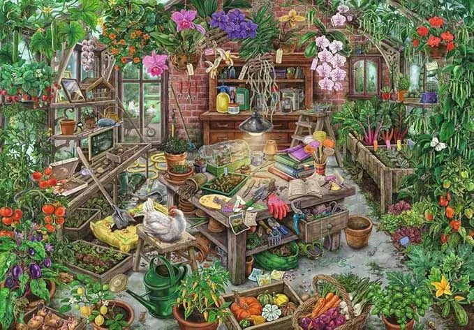 Exit Puzzle Escape puzzle Staklena bašta Ravensburger 16483