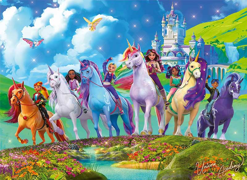 Puzzle slagalice za decu 200XXL delova Unicorn Academy Ravensburger 12004165 - dodatni pogled