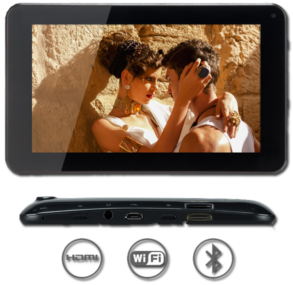 Tablet računar Utok 700Q Ultra crni 70511 - dodatni pogled