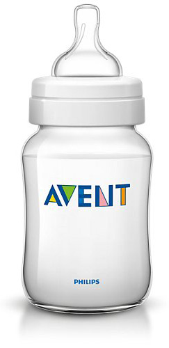 Avent Plastična flašica Classic 260ml sa cuclom sa sporim protokom 1m+ - dodatni pogled