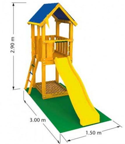 Dečija Igraonica Jungle Gym Castle - Zamak - dodatni pogled