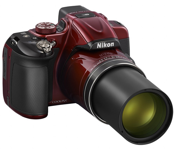 Nikon Digitalni Fotoaparat CoolPix P600 WiFi Red - dodatni pogled