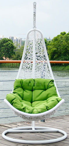 Baštenska Ljuljaška Korpa Od PE Ratana Breeze - dodatni pogled