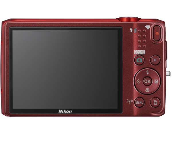 Nikon Digitalni Fotoaparat Coolpix S3600 Crveni - dodatni pogled