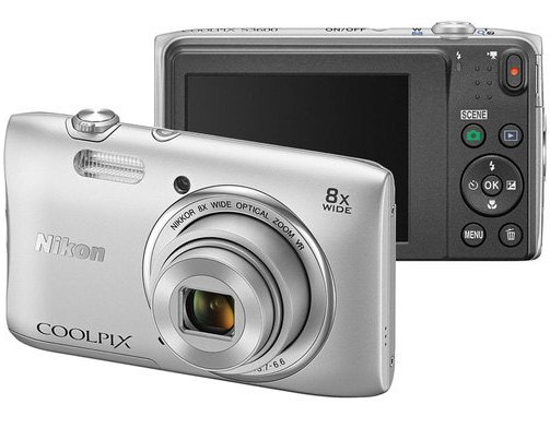 Nikon Digitalni Fotoaparat Coolpix S3600 Sivi - dodatni pogled