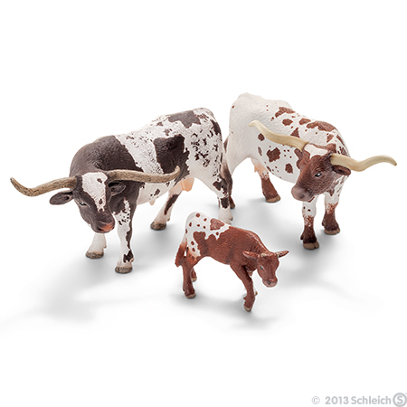 Schleich Domaće životinje - Teksas longhorn bik 13721 - dodatni pogled