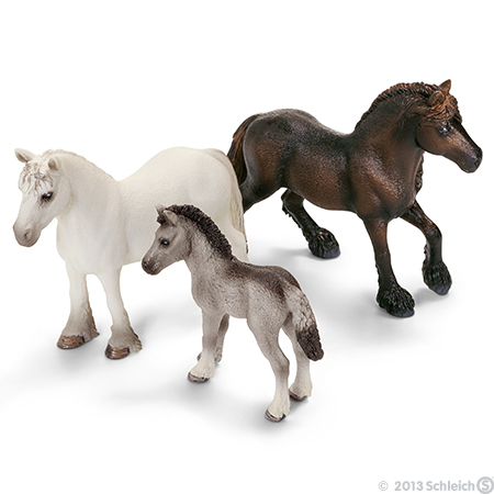 Schleich Domaće životinje - Fel poni, ždrebe 13741 - dodatni pogled