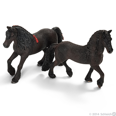 Schleich Domaće životinje - Frizijska kobila 13749 - dodatni pogled