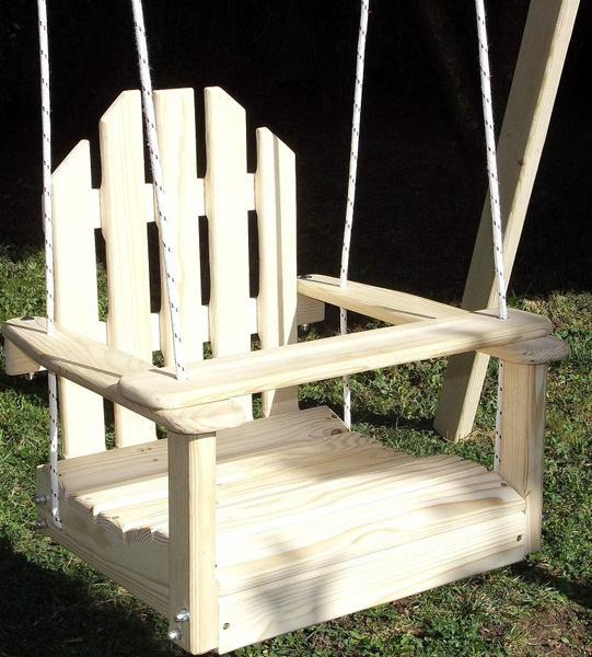 Dečija ljuljaška Tara sa nosačem natur - dodatni pogled