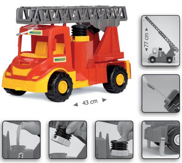 Dečija igračka vatrogasni kamion Wader 32170 - dodatni pogled
