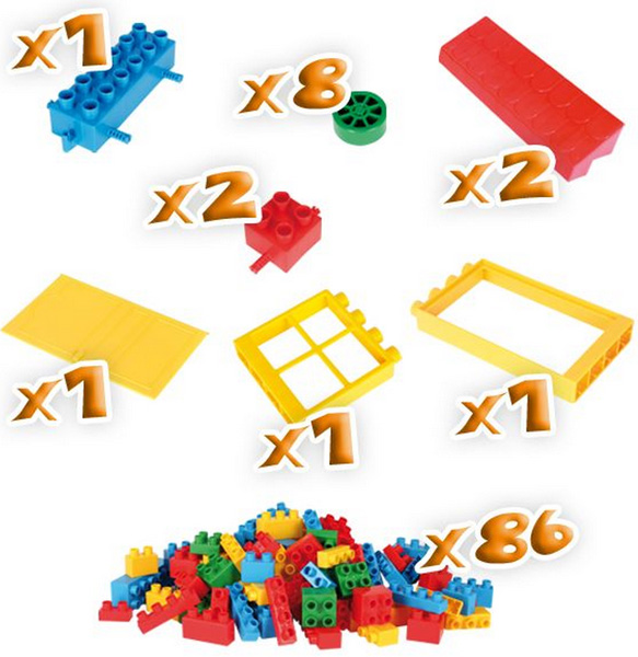 Kocke u kutiji 102 dela Wader 41290 - dodatni pogled