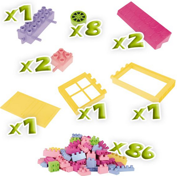 Kocke u kutiji 102 dela Wader 41291 - dodatni pogled