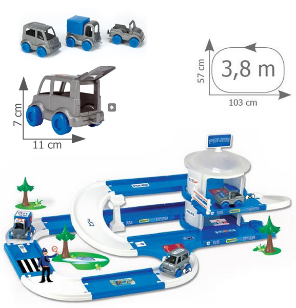Dečija policijska stanica Wader 53320 - dodatni pogled