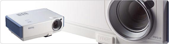 BenQ MP510 DLP projektor - dodatni pogled