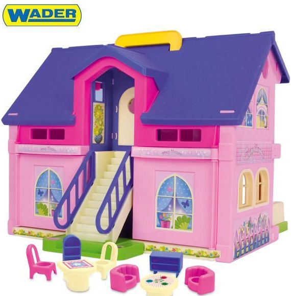 Kućica za lutke sa nameštajem Wader 25400 - dodatni pogled