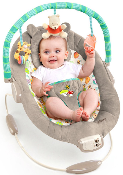 Disney Baby by Bright Starts Ležaljka sa muzikom i vibracjiom Winnie The Pooh - dodatni pogled