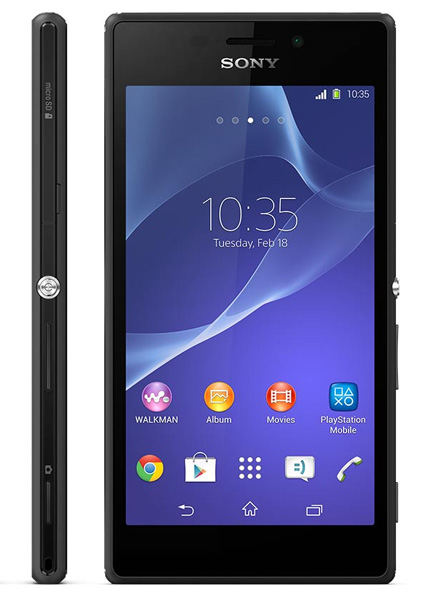 Mobilni telefon Smartphone Sony Xperia M2 D2303 black - dodatni pogled