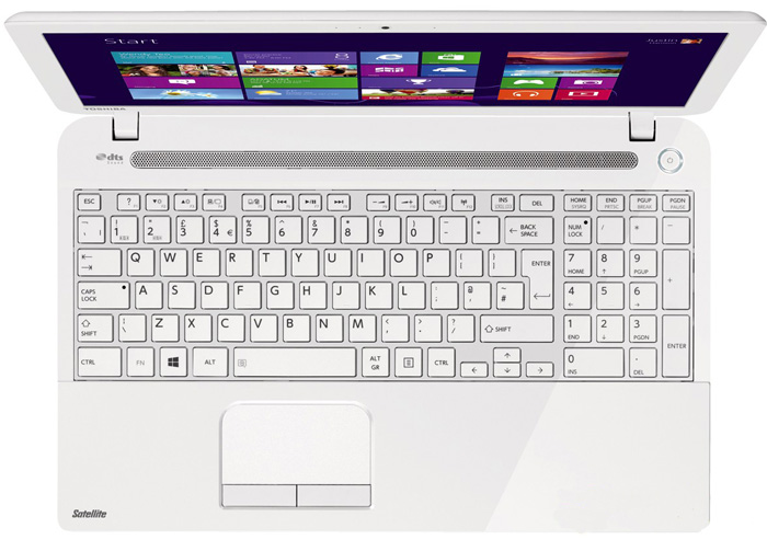 Laptop Toshiba Satellite C55-A-199 white - dodatni pogled