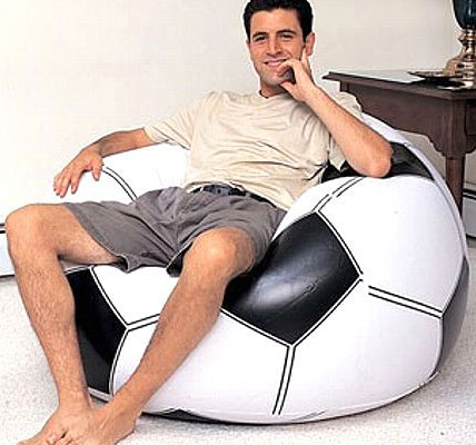 Fotelja Fudbalska Lopta Intex 68557 - dodatni pogled