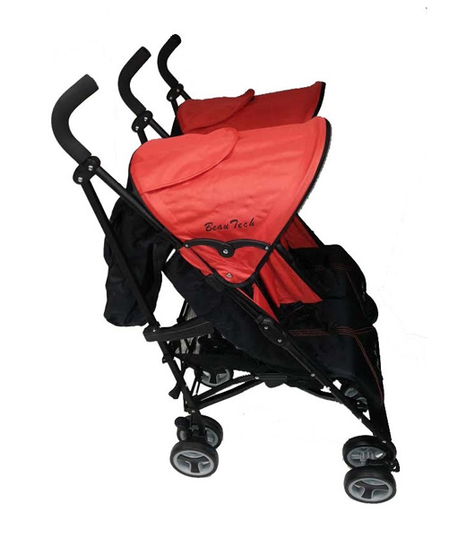 B-Tech Kišobran kolica za blizance red BT1106TCR - dodatni pogled