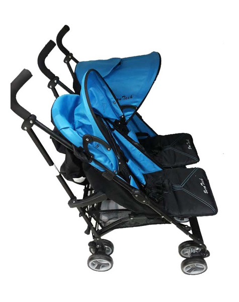 B-Tech Kišobran kolica za blizance blue BT1106TPL - dodatni pogled